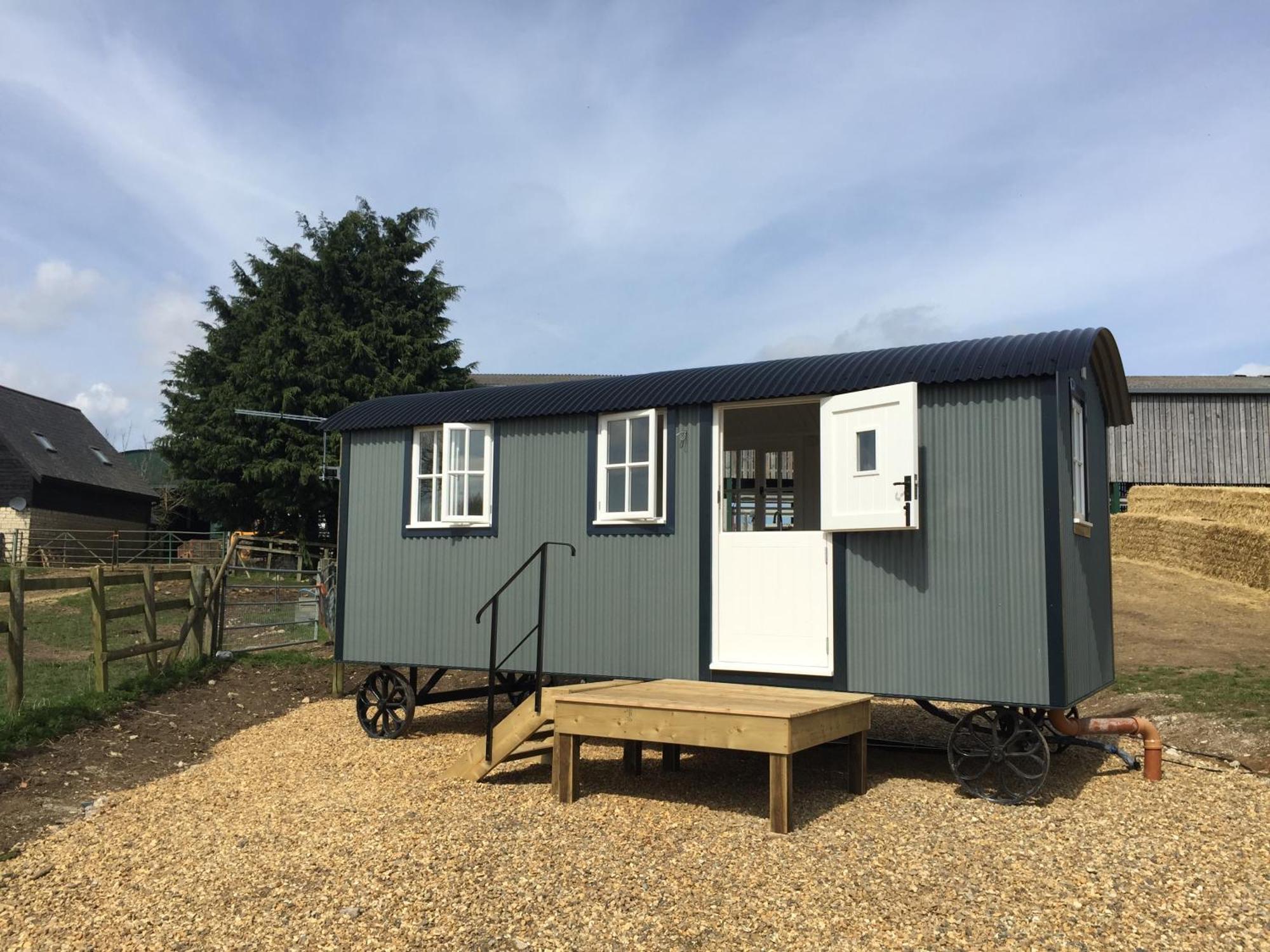 Weatherhead Farm Shepherds Hut Villa Buckingham Bagian luar foto